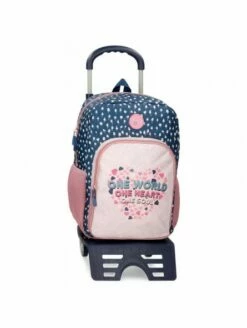 Mochila Con Carro Roll Road One World