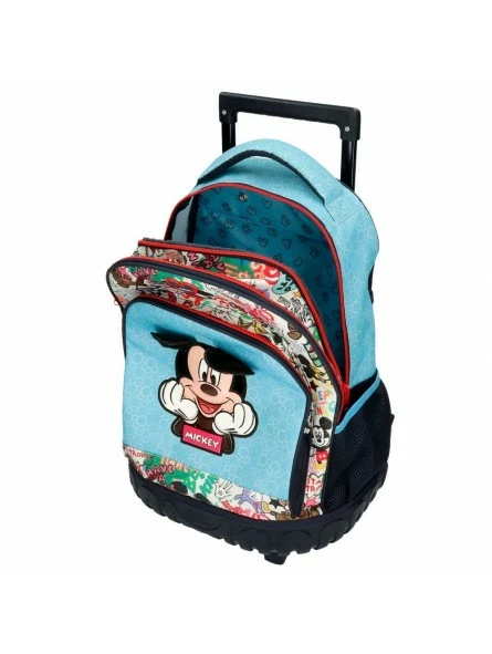 Disney Mochila Con Ruedas Mickey Be Cool 2 Disney Mochila Con Ruedas Mickey Be Cool - Imagen 2