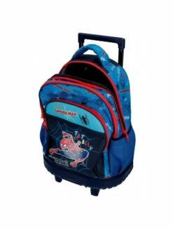Marvel Mochila Con Ruedas Spiderman Totally Awesome 7 Marvel Mochila Con Ruedas Spiderman Totally Awesome -Maletas Tony Tienda de ventas mochila con ruedas spiderman totally awesome 1