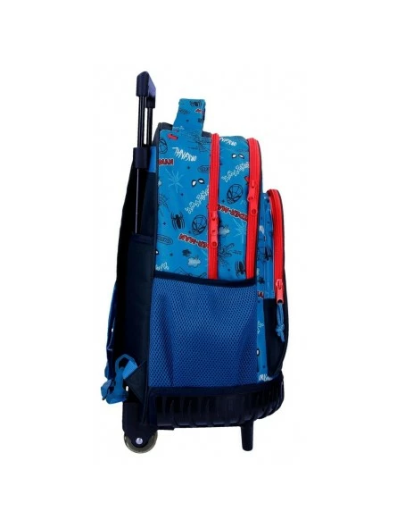 Marvel Mochila Con Ruedas Spiderman Totally Awesome 3 Marvel Mochila Con Ruedas Spiderman Totally Awesome - Imagen 3