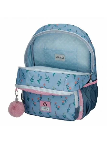 Mochila Doble Compartimento Con Carro Enso We Love Flowers 2 Mochila Doble Compartimento Con Carro Enso We Love Flowers - Imagen 2