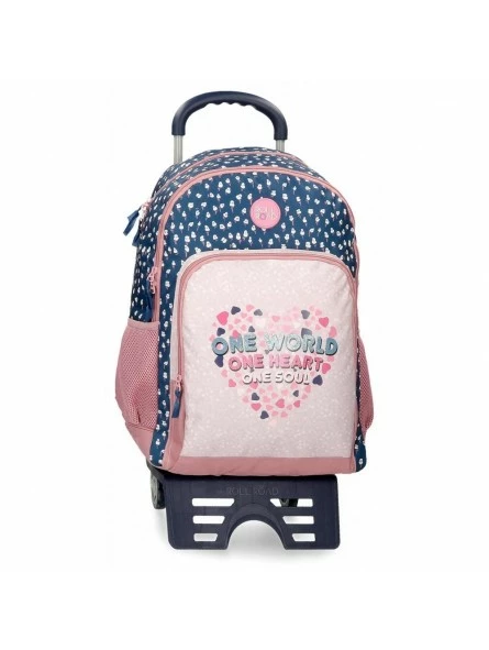 Mochila Dos Compartimentos Con Carro Roll Road One World 1 Mochila Dos Compartimentos Con Carro Roll Road One World