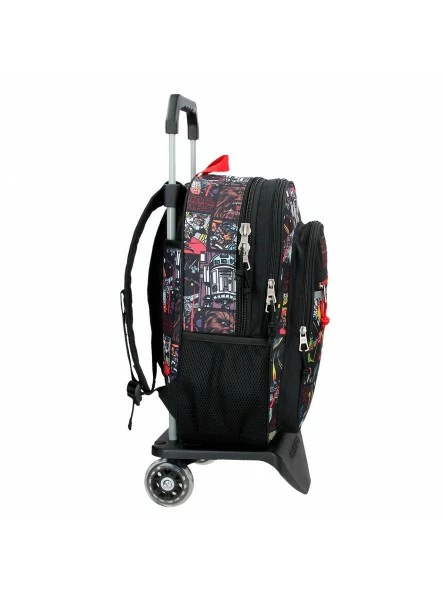 Mochila Dos Compartimentos Con Carro Star Wars Galactic Team 3 Mochila Dos Compartimentos Con Carro Star Wars Galactic Team - Imagen 3