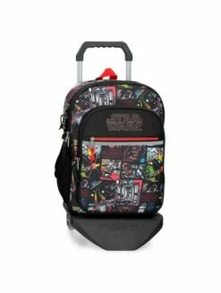 Mochila Dos Compartimentos Con Carro Star Wars Galactic Team