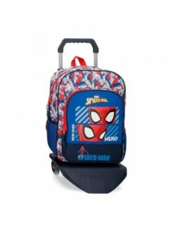 Marvel Mochila Escolar Con Carro Spiderman Hero