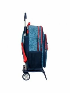 Marvel Mochila Dos Compartimentos Con Carro Spiderman Denim 9 Marvel Mochila Dos Compartimentos Con Carro Spiderman Denim -Maletas Tony Tienda de ventas mochila escolar dos compartimentos con carro spiderman denim 1 2