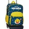 Mochila Grande Con Carro Baby Shark My Good Friend
