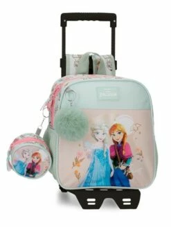 Disney Mochila Guardería Con Carro Frozen Strong Spirit