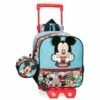 Disney Mochila Guardería Con Carro Mickey Be Cool