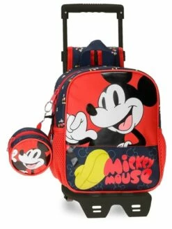 Disney Mochila Guardería Con Carro Mickey Mouse Fashion