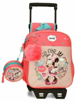 Disney Mochila Guardería Con Carro Minnie Lovin Life