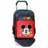 Mochila Mediana Con Carro Disney Mickey Get Moving