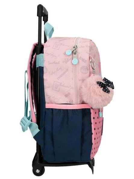 Mochila Mediana Con Carro Enso Bonjour 3 Mochila Mediana Con Carro Enso Bonjour - Imagen 3