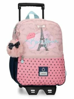 Mochila Mediana Con Carro Enso Bonjour