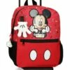 Disney Mochila Mediana Con Carro It´s A Mickey Thing