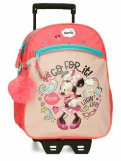 Disney Mochila Mediana Con Carro Minnie Lovin Life