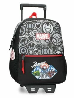 Marvel Mochila Pequeña Con Carro Avengers Heroes