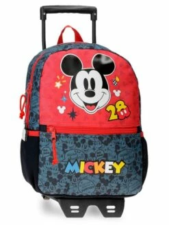 Mochila Pequeña Con Carro Disney Mickey Get Moving