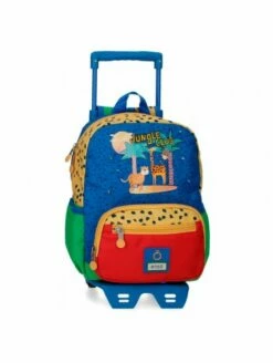 Mochila Pequeña Con Carro Enso Jungle Club