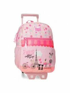 Mochila Pequeña Con Carro Roll Road Coffee Shop