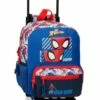 Marvel Mochila Pequeña Con Carro Spiderman Hero