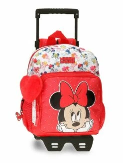 Disney Mochila Preescolar Con Carro Minnie Diva