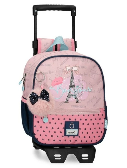 Mochila Preescolar Con Carro Enso Bonjour 1 Mochila Preescolar Con Carro Enso Bonjour