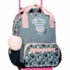 Disney Mochila Preescolar Con Carro Mickey Denim