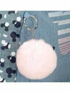 Disney Mochila Preescolar Con Carro Mickey Denim -Maletas Tony Tienda de ventas mochila preescolar con carro mickey denim 4