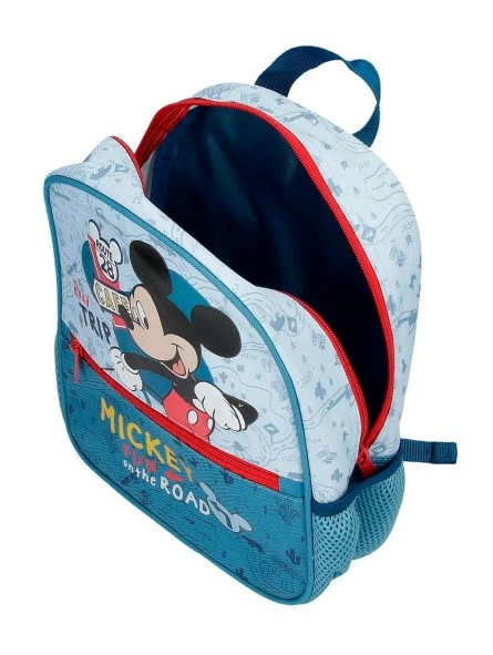 Disney Mochila Preescolar Con Carro Mickey Road Trip 2 Disney Mochila Preescolar Con Carro Mickey Road Trip - Imagen 2