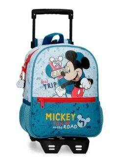 Disney Mochila Preescolar Con Carro Mickey Road Trip