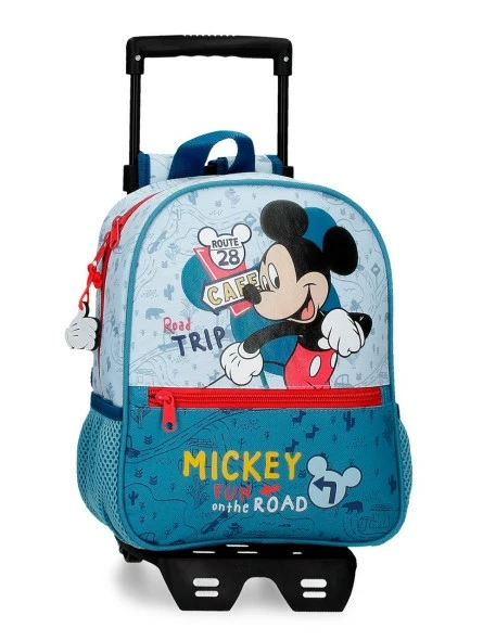 Disney Mochila Preescolar Con Carro Mickey Road Trip 1 Disney Mochila Preescolar Con Carro Mickey Road Trip