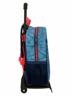 Marvel Mochila Preescolar Con Carro Spiderman Denim -Maletas Tony Tienda de ventas mochila preescolar con carro spiderman denim 2