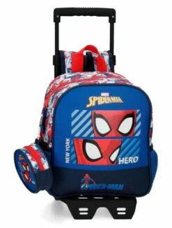 Marvel Mochila Preescolar Con Carro Spiderman Hero