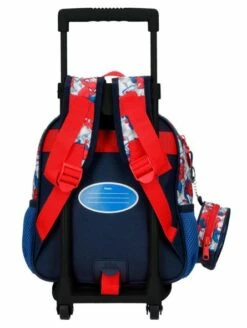 Marvel Mochila Preescolar Con Carro Spiderman Hero -Maletas Tony Tienda de ventas mochila preescolar con carro spiderman hero 3
