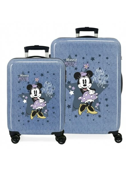 Disney Juego De Maletas Minnie Style 1 Disney Juego De Maletas Minnie Style