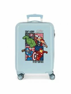 Marvel Maleta Cabina All Avengers Celeste