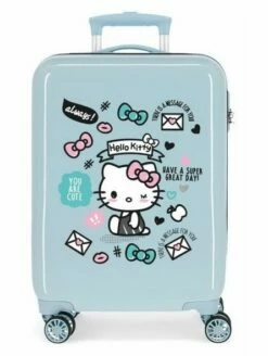 Maleta Cabina Azul Hello Kitty You Are Cute