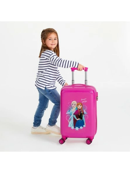 Maleta Cabina Disney Frozen Dream Of Magic Rosa 2 Maleta Cabina Disney Frozen Dream Of Magic Rosa - Imagen 2