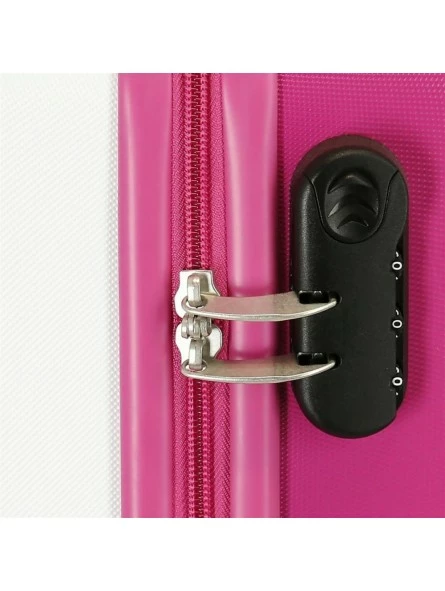 Maleta Cabina Disney Minnie Sunny Day Flowers Rosa 9 Maleta Cabina Disney Minnie Sunny Day Flowers Rosa - Imagen 9