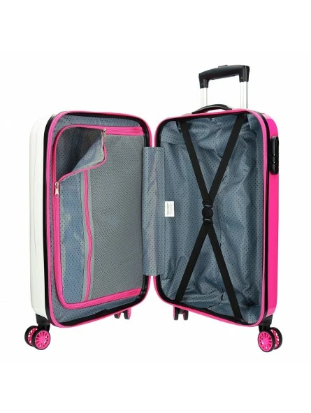 Disney Maleta Cabina Minnie Super Helpers Blanca 2 Disney Maleta Cabina Minnie Super Helpers Blanca - Imagen 2