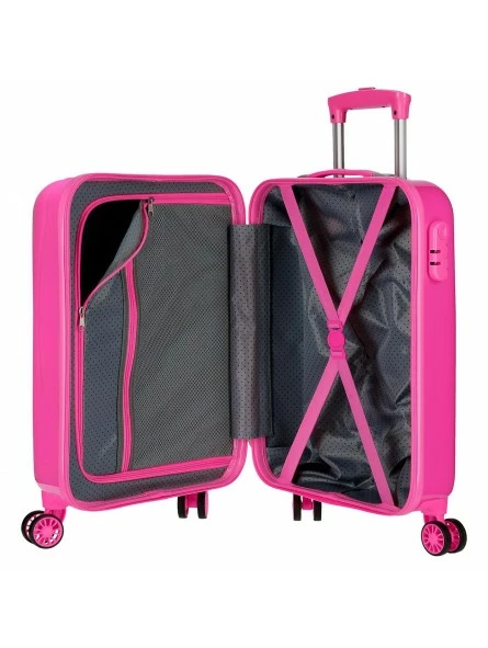 Maleta Cabina Movom Arcoiris Always Smile Rosa 2 Maleta Cabina Movom Arcoiris Always Smile Rosa - Imagen 2