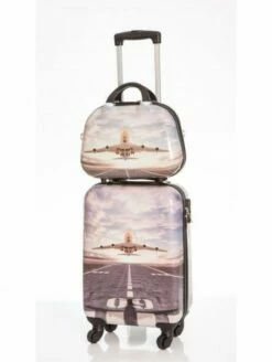 Maleta Cabina + Neceser + MP3 Sky