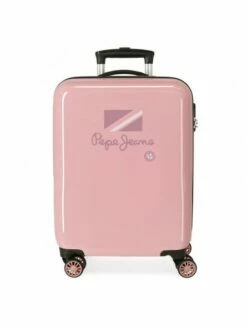 Maleta Cabina Pepe Jeans Holi Rosa Nude