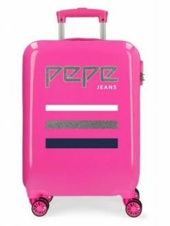 Maleta Cabina Pepe Jeans World Fucsia