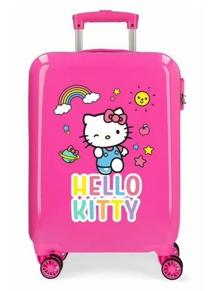 Maleta Cabina Rosa Hello Kitty You Are Cute 1 Maleta Cabina Rosa Hello Kitty You Are Cute
