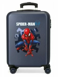 Marvel Maleta Cabina Spiderman Action Azul