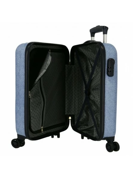 Marvel Maleta Cabina Spiderman Denim 2 Marvel Maleta Cabina Spiderman Denim - Imagen 2