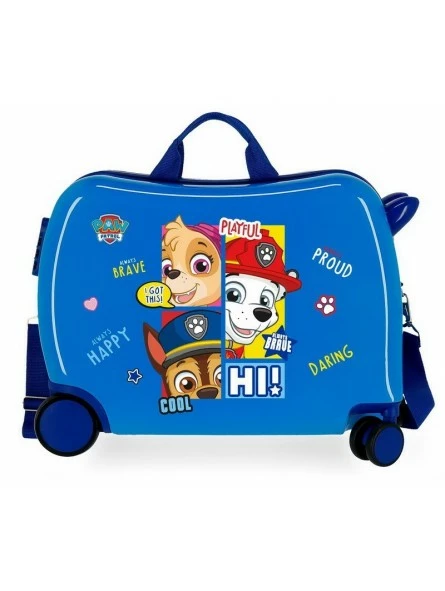 Maleta Correpasillos Patrulla Canina Be Happy Azul 1 Maleta Correpasillos Patrulla Canina Be Happy Azul