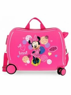 Maleta Correpasillos Disney Love Minnie All Heart Rosa -Maletas Tony Tienda de ventas maleta correpasillos disney love minnie all heart rosa 6